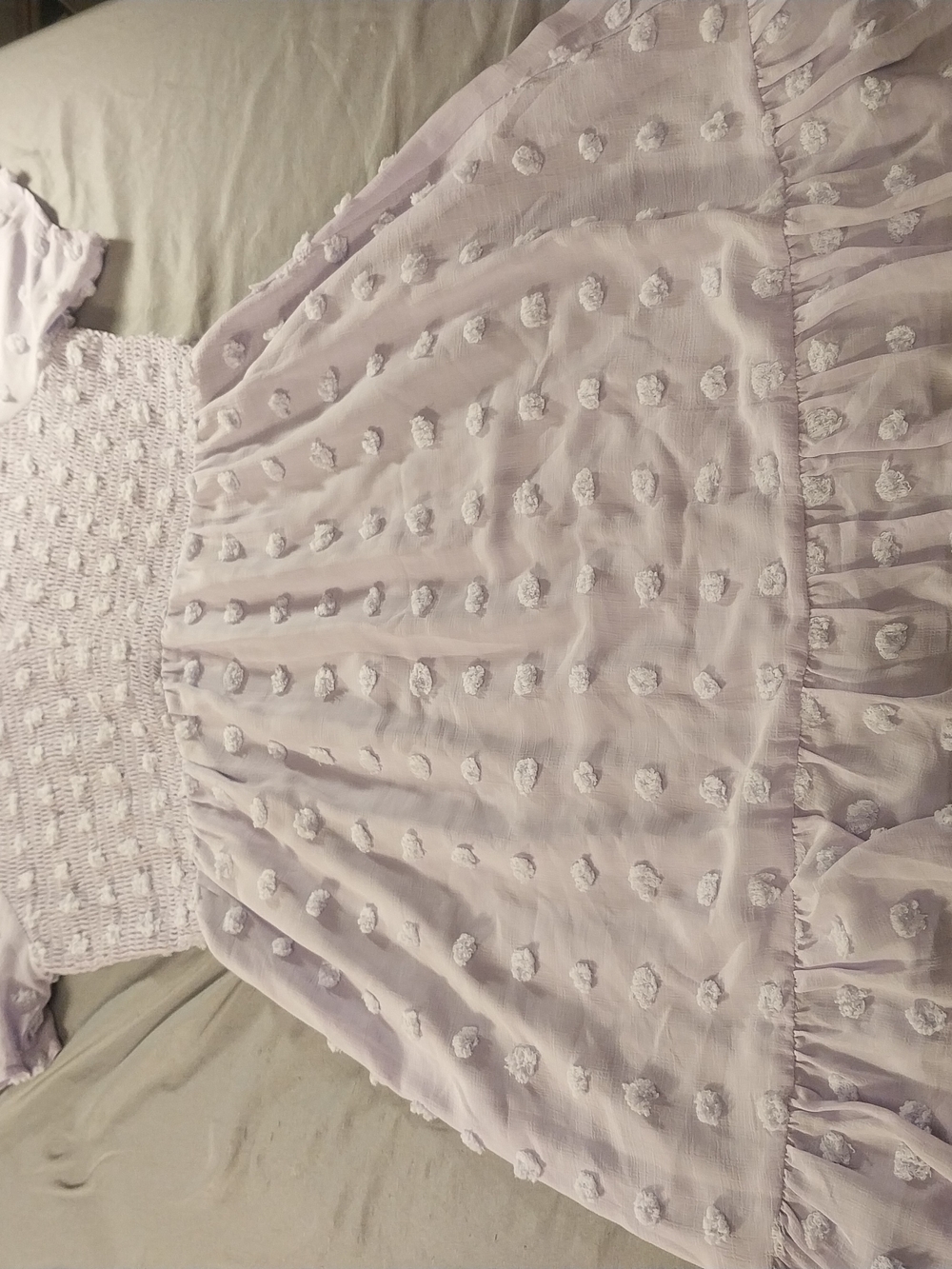 Annebouti Swiss Dot Dress AN007SLR XL #427